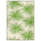 World Rug Gallery Floral Tropical Reversible Recycled Plastic 3' X 5' Green Outdoor Rug 6075GREEN3X5 - alternate 6